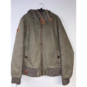 Naketano women’s XL hooded jacket